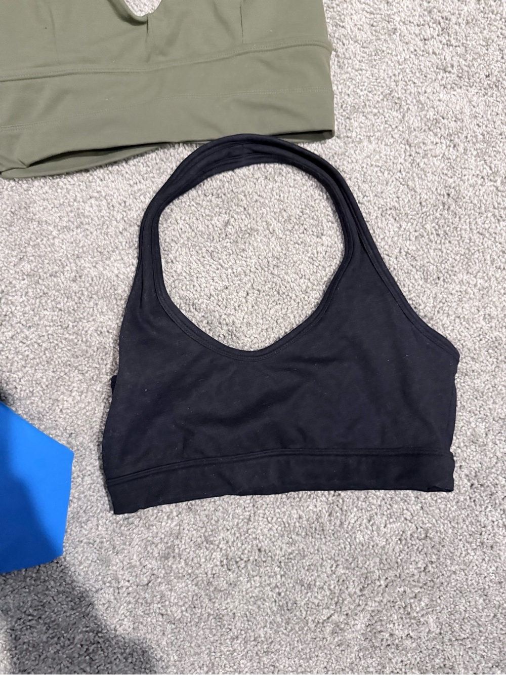 Black Racerback Sports Bra - Classic Everyday Support